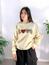 Felpa Love Paiette Pietre ILENIA