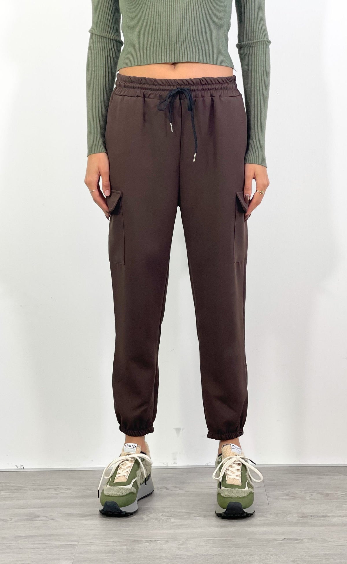 VIA MILANO 21 Pantalone Cargo 2044