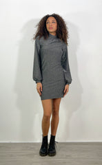 VIA MILANO 21 Abito Dolcevita Glitter 21269