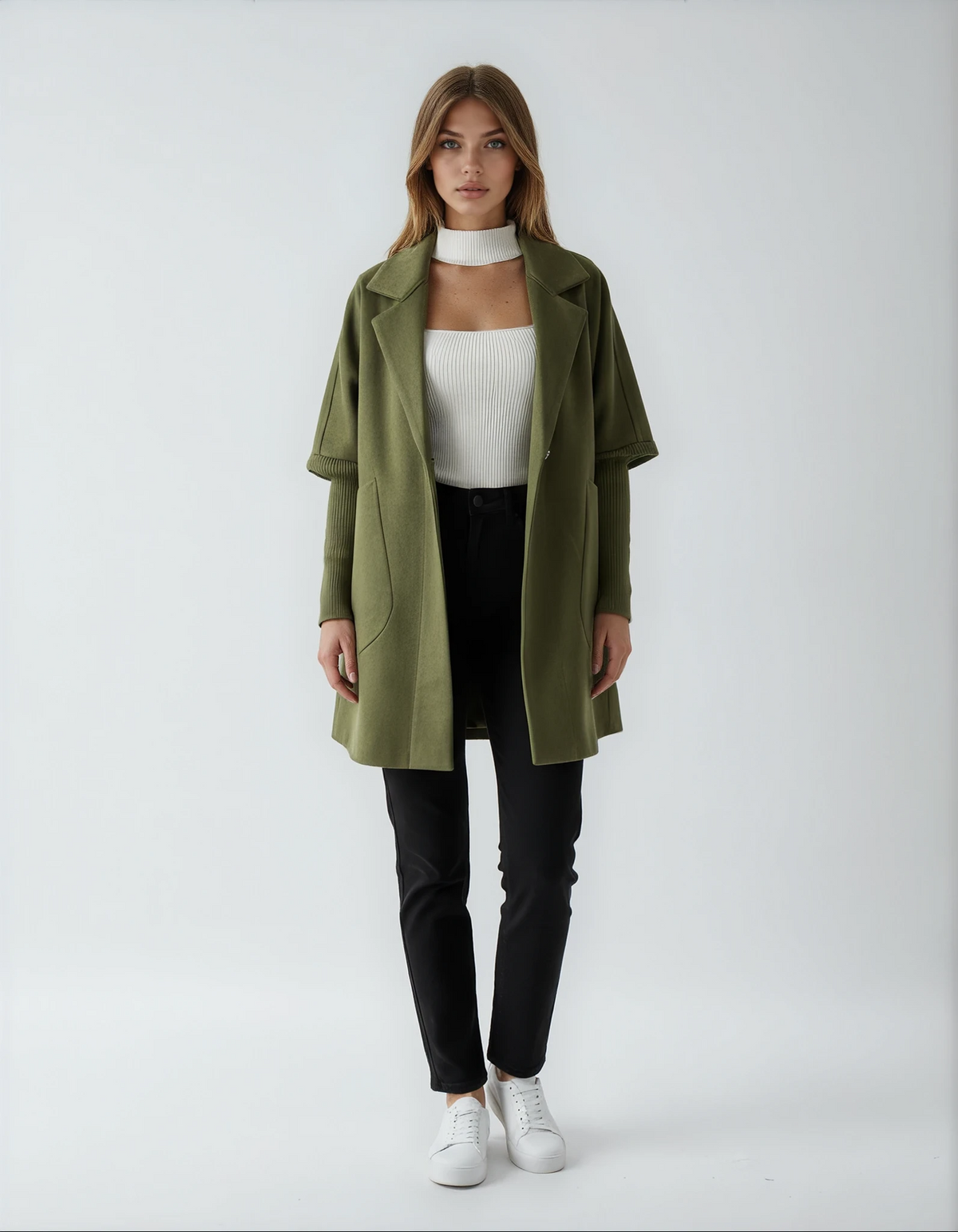 Giacca Cardigan Tasche Laterali ZENIA