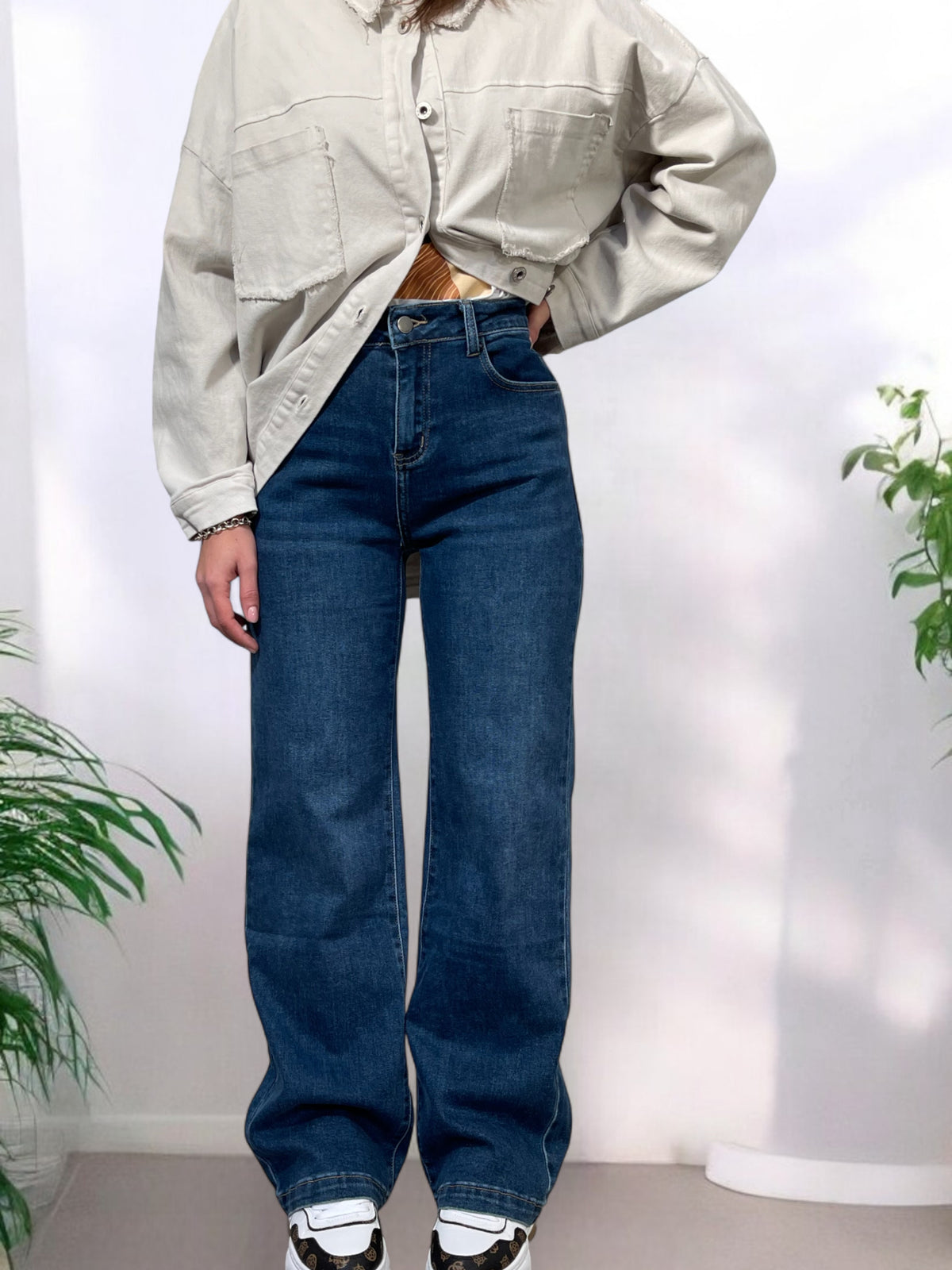 Jeans Denim Palazzo VILMA