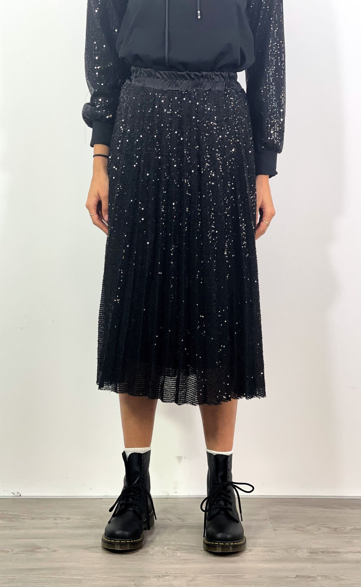 VIA MILANO 21 Gonna Paillettes SANZENO